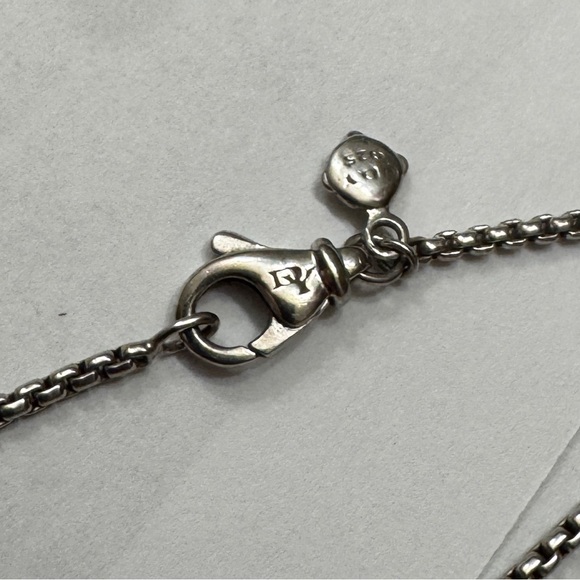 David Yurman Crossover Cross Necklace - Picture 8 of 9